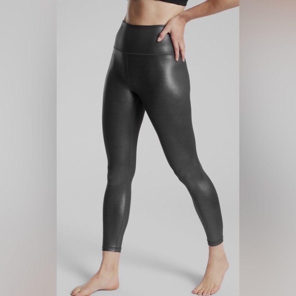Athleta Elation Ultra High Rise Shimmer Tight size S